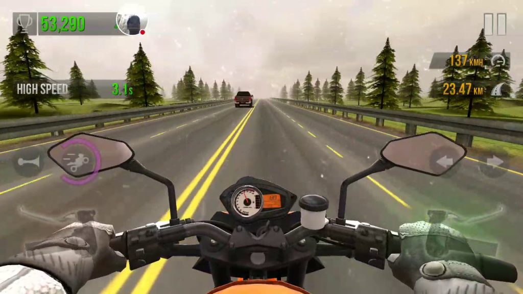 traffic rider modded apk